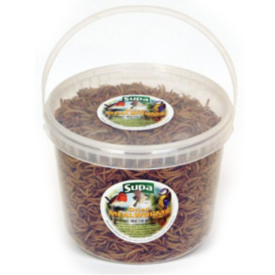 Dried Mealworms 5ltr | Supa